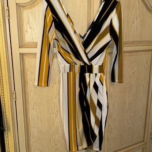 Fashion Nova stripped dress